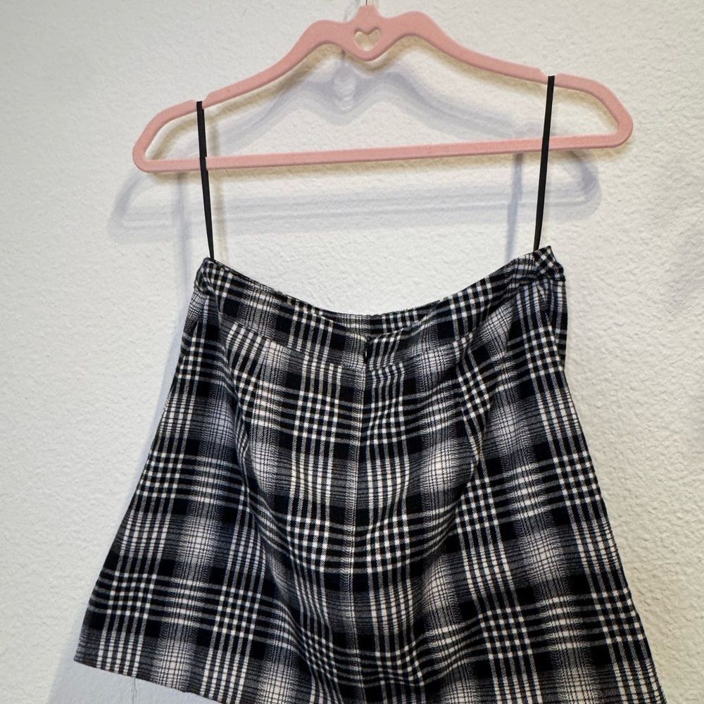LF Monochrome Checkered Skirt - Picture 6 of 8